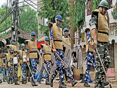 हावड़ा रामनवमी हिंसा: इलाके में लागू  धारा 144, CID के महानिरीक्षक ने किया दौरा, माहौल में शांति