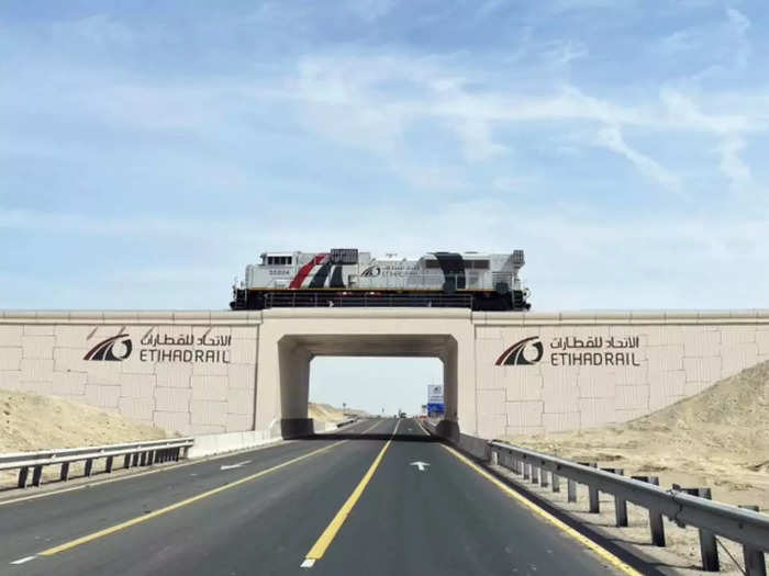 UAE and Oman are developing a 303km rail network