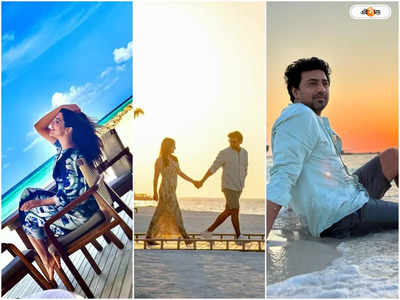 Dev Rukmini Maldives vacation : আনটিল নেক্সট টাইম, দেবের সঙ্গে মালদ্বীপ ছা়ড়লেন রুক্মিনী