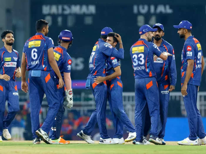 ipl 2023 lucknow super win over delhi capitals see full thrill of the match in pictures
