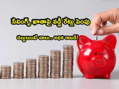 Savings Account: ఈ బ్యాంకులో సేవింగ్స్ అకౌంట్ ఉందా? మీకో గుడ్‌న్యూస్.. వడ్డీ రేట్లు భారీగా పెంపు!