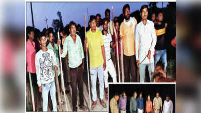 Lucknow में तेंदुए की दहशत, लाठियां लेकर रात में पहरा दे रहे काकोरी के लोग