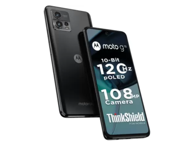 <strong>Motorola Moto G72:</strong>