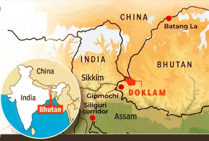 भारत, चीन और भूटान: क्‍या है सीमा विवाद