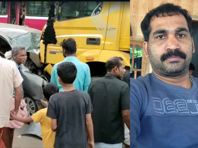 വേല കഴിഞ്ഞ് മടങ്ങുമ്പോൾ അപകടം; ഇന്നോവയും ടിപ്പറും കൂട്ടിയിടിച്ച് മധ്യവയസ്കന് ദാരുണാന്ത്യം, ഏഴ് പേർക്ക് പരിക്ക്