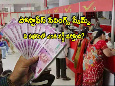 Post Office: పోస్టాఫీస్ పథకాల్లో లేటెస్ట్ వడ్డీ రేట్లు.. ఏ స్కీమ్‌కి ఎంత? ఫుల్ లిస్ట్ ఇదే!