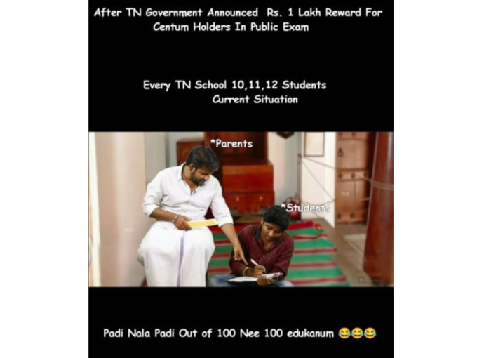 எழுது மார்க் எடுப்பேன்னு எழுது..