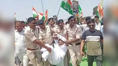 Chhattisgarh: हमें भी जेल भेजो... राहुल गांधी के समर्थन में कांग्रेसियों ने रायपुर-बिलासपुर सिक्सलेन जाम कर दिया