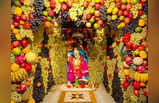 रत्नागिरीत मारुतीरायाच्या मंदिरात फळांची आकर्षक आरास, हनुमान जयंतीनिमित्त सजला गाभारा