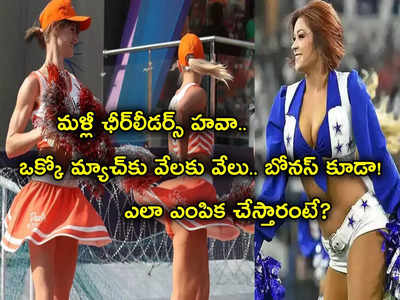 IPL లో మళ్లీ ఛీర్‌లీడర్స్ సందడి.. ఒక్కో మ్యాచ్‌కు వీళ్లు ఎంత తీసుకుంటారో తెలుసా? రోజుకు వేలల్లో.. సెలక్షన్ ఎలాగంటే?