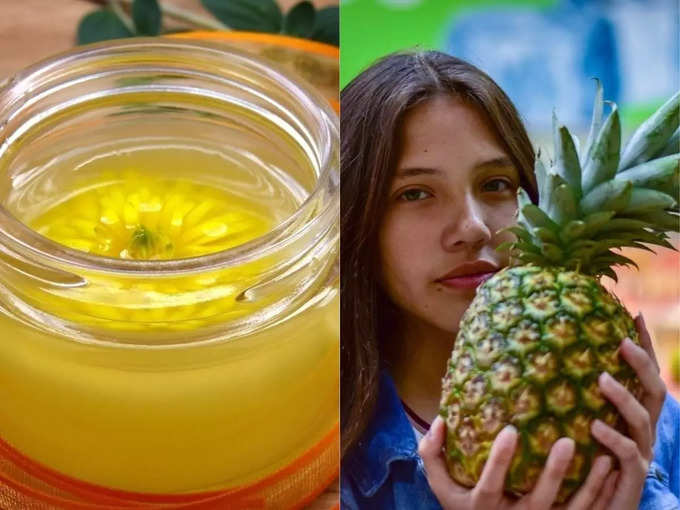Pineapple face pack
