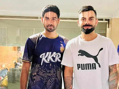 किसान के बेटे का IPL टीम में प्रैक्टिस बॉलर के तौर पर चयन, Virat Kohli से लेकर कई Cricketer के साथ दिखे तेजवीर