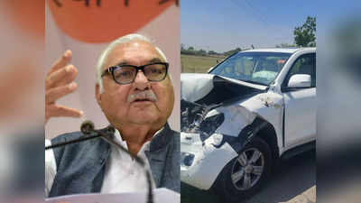 हर‍ियाणा के पूर्व CM भूपेंद्र सिंह हुड्‌डा की कार का एक्सीडेंट, काफिले के सामने नील गाय आने से हुआ हादसा