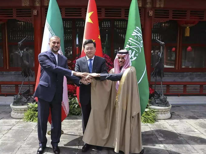 China Saudi Arabia-Iran.