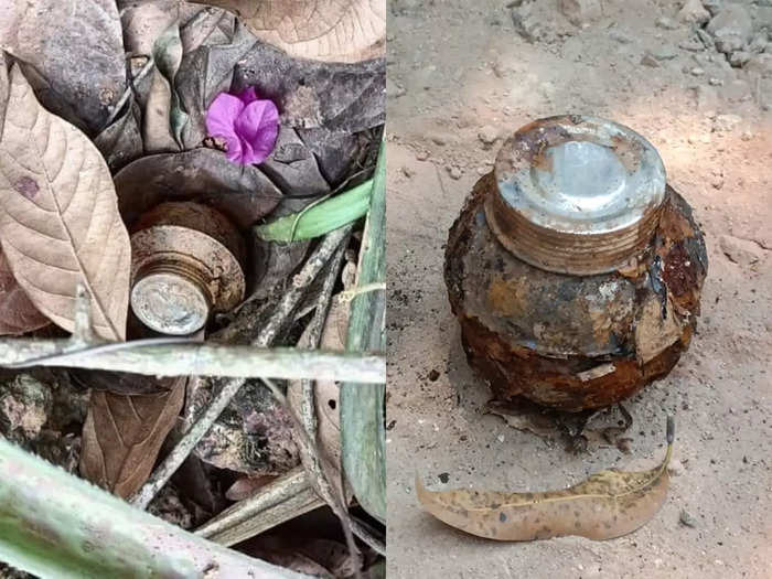 Kozhikode Steel Bomb Found