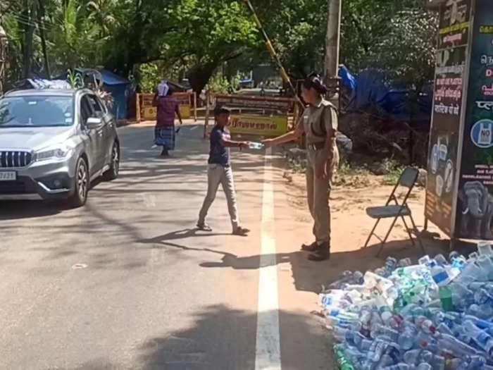 Kodaikanal tourists plastic bottles seized