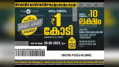 ഒരു കോടി ആർക്ക് കിട്ടും?ഫിഫ്റ്റി ഫിഫ്റ്റി ലോട്ടറി ഫലം ഇന്നറിയാം