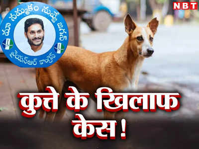 FIR on Dog: मुख्यमंत्री जगन मोहन रेड्डी का स्टिकर फाड़ा, आंध्र प्रदेश में कुत्ते पर केस!