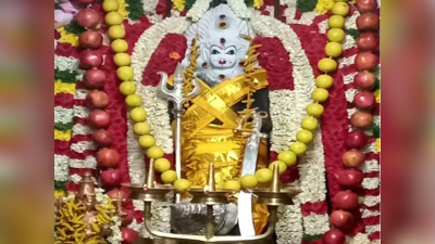 தர்மபுரி மாவட்டத்தில்  தட்சிணகாசி காலபைரவர் சுவாமிக்கு சிறப்பு பூஜை; தமிழ் புத்தாண்டை முன்னிட்டு ராஜா அலங்காரத்தில் பக்தர்களுக்கு காட்சி!