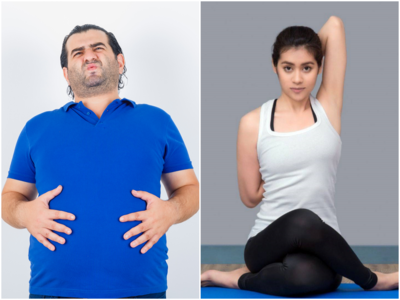 yoga poses to relieve bloating: కడుపు ఉబ్బరం తగ్గాలంటే.. ఈ ఆసనాలు ప్రాక్టిస్‌ చేయండి..!