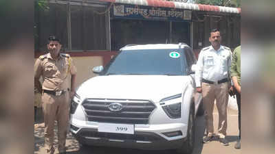 Pune : बोगस आमदार, गाडीवर लावलेल्या लोगोमधून पितळ उघडे; पोलिसांनी दणका देत केली कारवाई