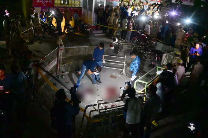 हॉस्पिटल के बाहर तीन युवकों ने किया हमला
