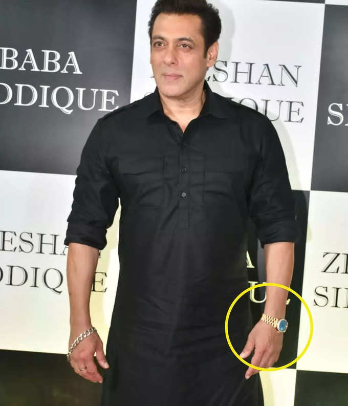 salman khan new watch baba siddiqui eid