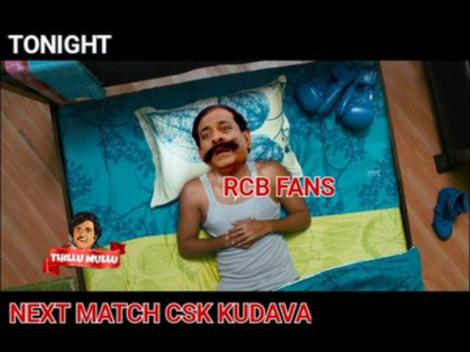 CSK vs RCB மேட்ச்..