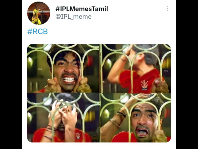 RCB மீம்ஸ்..