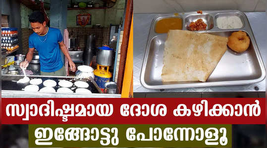 tasty dosa shop in kochi