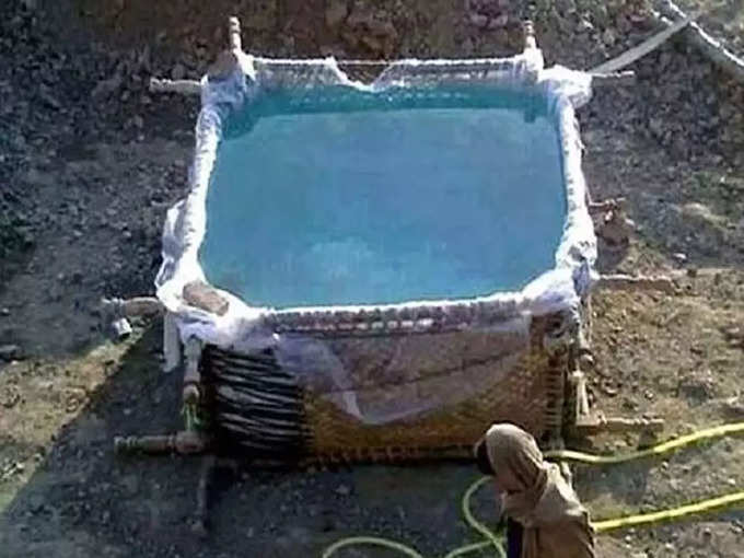 खटिया वाला स्विमिंग पूल