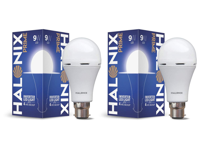 <strong>Halonix Rechargeable Emergency Inverter Led Bulb: </strong>