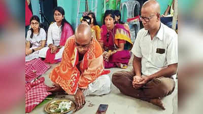 Bardhaman News : ইদের নমাজ সেরে বন্ধুর বাবার ঘাটকাজে মুজিবর