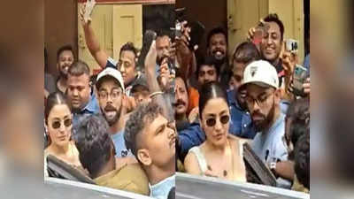 ફેમિલી લંચ પર પહોંચેલા Virat Kohli-Anushka Sharmaને ફેન્સે ઘેરી લીધા, માંડમાંડ બોડીગાર્ડ્સે કાર સુધી પહોંચાડ્યા