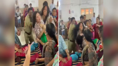 Video: સાડીના સેલમાં ઝઘડી પડી 2 મહિલા, એકબીજાના વાળ ખેંચી કરી મારામારી