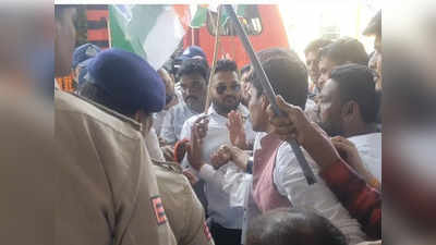 छिंदवाड़ा-रीवा ट्रेन के उद्घाटन के दौरान हंगामा, केंद्रीय मंत्री दिखा रहे थे हरी झंडी, तभी कांग्रेस‍ियों ने कर दी नारेबाजी