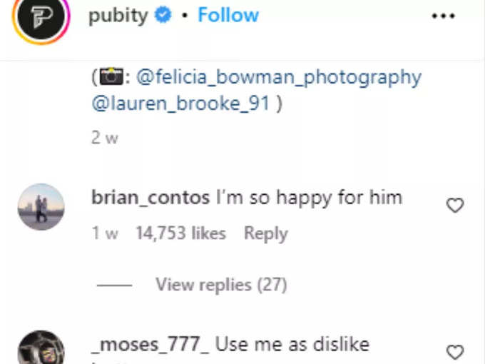 Instagram Reactions