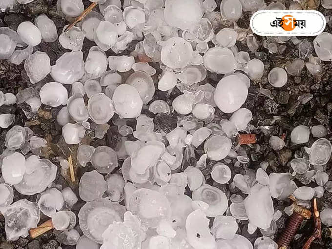 hail storm bolpur