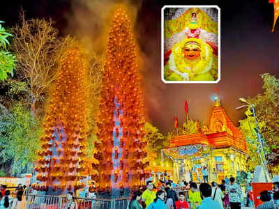 fire in ujjain temple ఉజ్జయిని ఆలయంలో అగ్ని ప్రమాదం.. దీప స్తంభం దగ్ధమవ్వడానికి గల కారణాలేంటో తెలుసా...
