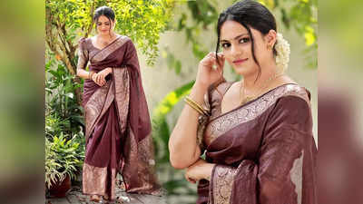 Maroon Saree: मंत्रमुग्‍ध कर देगी इन साड़ियों की डिजाईन, महिलाओं की पसंद के मामले में यह कलेक्शन है सबसे शानदार