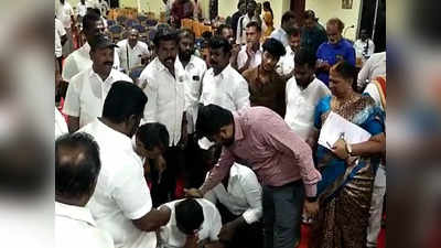 நெல்லை திமுகவில் உட்கட்சி பூசல்? - மாமன்ற கூட்டத்தில் அமளி... சொந்த கட்சியினரின் எதிர்ப்பால் விழிபிதுங்கும் மேயர்...