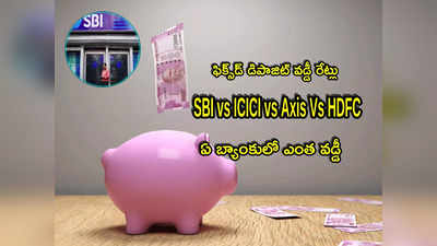 FD Rates: ఫిక్స్‌డ్ డిపాజిట్ చేస్తున్నారా? SBI సహా ఈ 3 బ్యాంకుల్లో ఏది బెటర్.. లేటెస్ట్ వడ్డీ రేట్లు ఇవే!