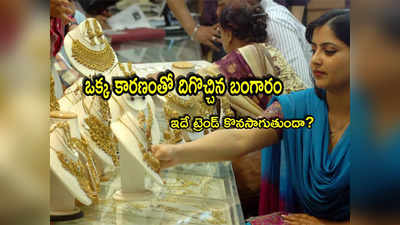 Gold Rate: ఆ ఒక్క కారణంతో తగ్గిన బంగారం ధర.. ఇదే మంచి సమయమా? నిపుణుల మాటేంటి? 