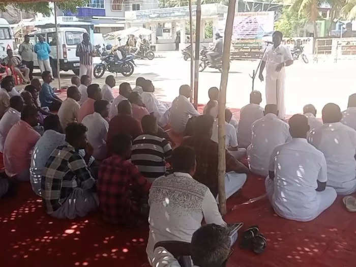 Ramanathapuram fishermen hunger strike