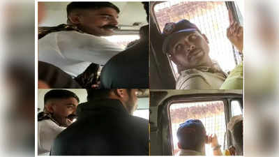 Barsu Refinery : पोलिसांनी गाडीत कोंबलं, आंदोलकांचा पिंजऱ्यातून एल्गार, जीव मारा पण मागे हटणार नाही!