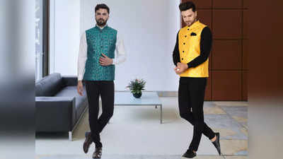 Printed Nehru Jacket: इन प्रिंटेड नेहरू जैकेट में सबसे स्टाइलिश देखेंगे आप, वेडिंग फंक्शन के लिए हैं बेस्ट