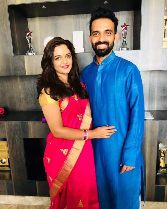 ipl 2023 ajinkya rahane wife love story wtc team inida vs australia-बचपन के क्या प्यार बनाया दुलहन... सबसे खास है अजिंक्य रहाणे की लव स्टोरी, कपड़े खरीदने का भी वक्त नहीं ...
