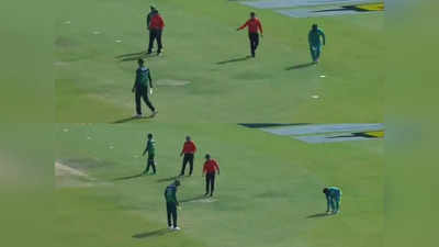 PAK vs NZ: क्रिकेट के नियम कब सीखेगा पाकिस्तान? अंपायर ने रंगे हाथों पकड़ा, पूरी दुनिया के सामने होना पड़ा शर्मिंदा