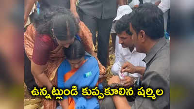 YSRTP: వైఎస్ షర్మిలకు తీవ్ర అస్వస్థత.. మీడియాతో మాట్లాడుతూనే..