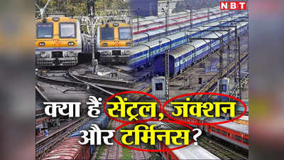 रेलवे स्टेशनों के नाम में क्यों जुडे़ होते हैं जंक्शन, सेंट्रल और टर्मिनस? जानिए क्या होता है इनका मतलब